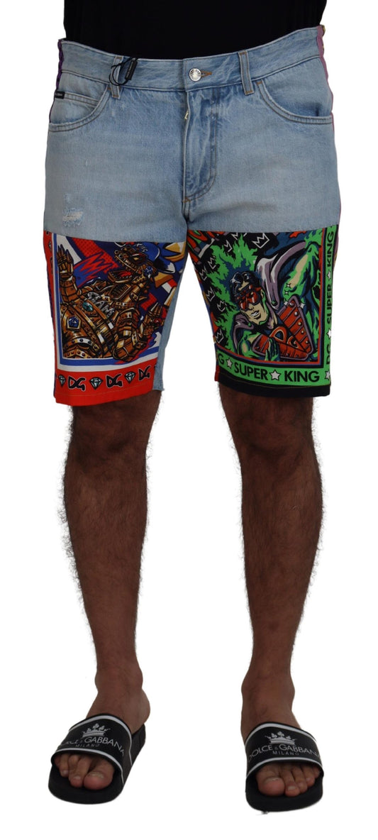 Multicolor Cotton Designer Shorts for Men