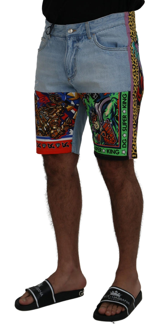 Multicolor Cotton Designer Shorts for Men