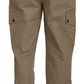 Elegant Brown Cropped Pants for Sophisticated Style