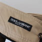 Elegant Brown Cropped Pants for Sophisticated Style