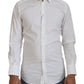 Dazzling White Slim Fit Dress Shirt