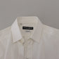 Dazzling White Slim Fit Dress Shirt