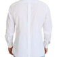 Elegance Reimagined White Cotton Dress Shirt