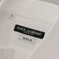 Elegant White Slim Fit Dress Shirt