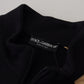 Multicolor Full Zip Cotton Sweater