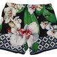 Orchid Print Designer Swim Shorts