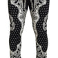 Chic Black Cotton Jogger Pants