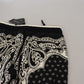 Chic Black Cotton Jogger Pants