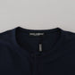 Elegant Silk-Blend Crewneck Tee in Blue
