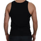 Elegant Black Tank Top T-Shirt
