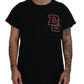 Elegant Black Crewneck T-Shirt for Men