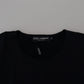 Elegant Black Crewneck T-Shirt for Men