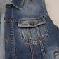 Elegant Single Breasted Denim Vest