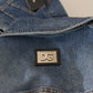 Elegant Single Breasted Denim Vest
