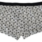 Elegant White Cotton Boxer Shorts