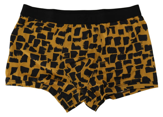 Elite Orange Cotton Boxer Shorts