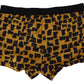 Elite Orange Cotton Boxer Shorts