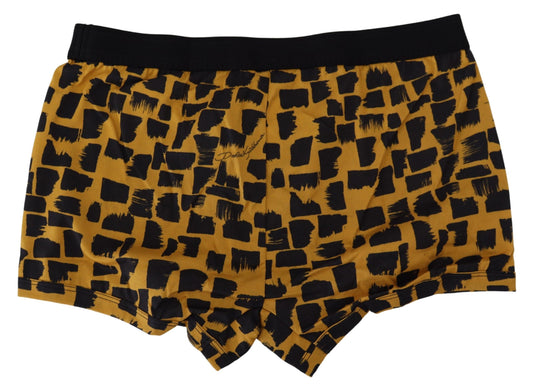 Elite Orange Cotton Boxer Shorts