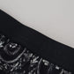 Elegant Black Cotton Boxer Shorts
