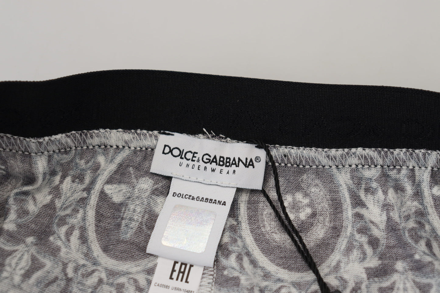 Elegant Black Cotton Boxer Shorts