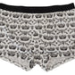 Elegant White Cotton Boxer Shorts