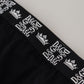 Elegant Black Designer Briefs with Logo Waistband