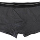 Elegant Black Cotton Boxer Shorts