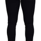 Chic Black Denim Pants - Form-Fitting Luxury