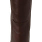 Elegant Reptile Embossed High Boots