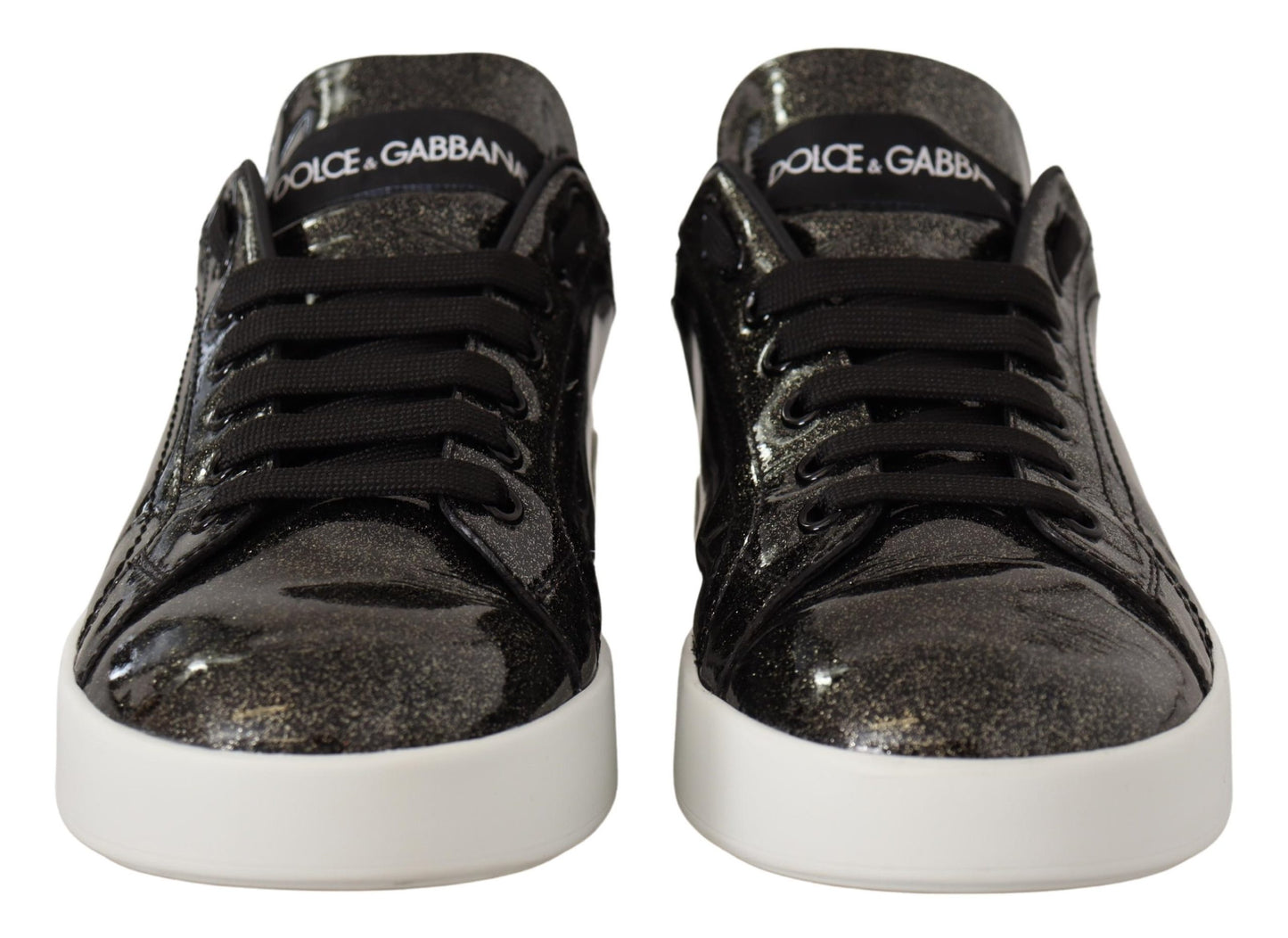 Chic Portofino Patent Leather Sneakers