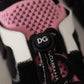 Chic Black Lace-up Sneakers with Pink Detail