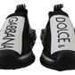 Elegant Sorrento Sock Sneakers in Monochrome