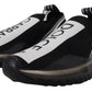 Elegant Sorrento Sock Sneakers in Monochrome