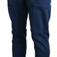 Chic Skinny Blue Pants for a Sharp Look
