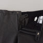 Elegant Checkered Straight Fit Trousers