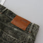 Elegant Grey Washed Corduroy Pants