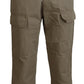 Chic Brown Cotton-Linen Cargo Pants