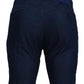 Chic Navy Summer Shorts - 100% Cotton