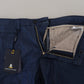 Chic Navy Summer Shorts - 100% Cotton