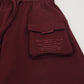 Maroon Dolce & Gabbana Casual Cargo Shorts