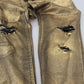 Elegant Gold Denim Elegance