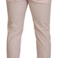 Elegant Pink Chino Pants - Perfect Stretch Fit