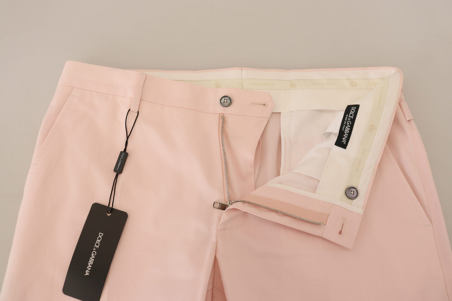 Elegant Pink Chino Pants - Perfect Stretch Fit