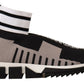 Chic Monochrome Sorrento Sneakers