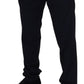 Elegant Black Wool Formal Pants