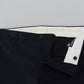 Elegant Black Wool Formal Pants