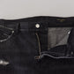 Chic Gray Fashion Denim for the Modern Man