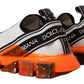 Chic Sorrento Sneakers in White, Orange and Black