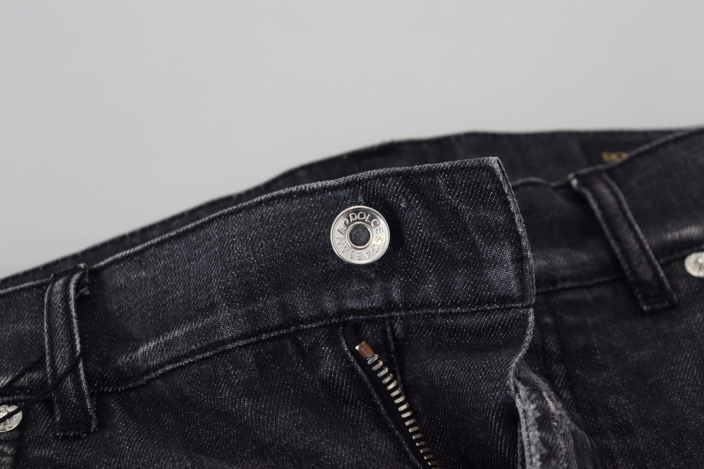 Chic Gray Fashion Denim for the Modern Man