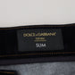 Elegant Slim Black Denim Jeans